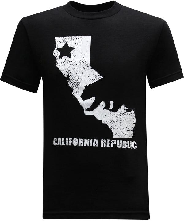 California Republic Cali Vintage Men's T-Shirt - tees geek