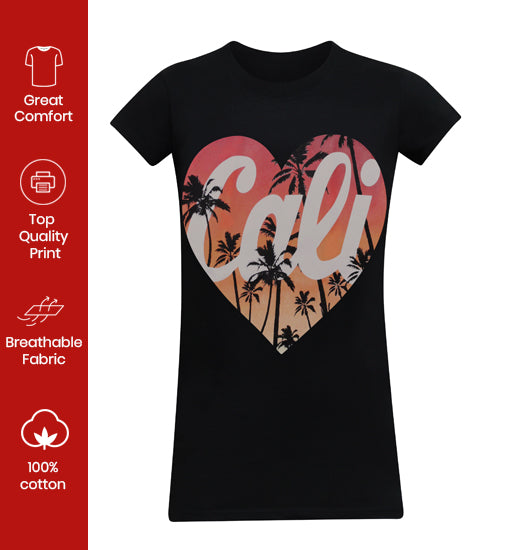 California Republic Heart of Cali - Black