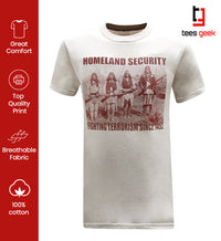 Homeland Security Fighting Terrorism Native American Indian  - Beige