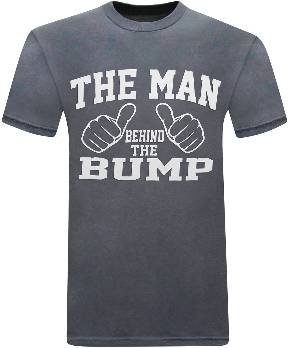 The Man Behind The Bump - Charcoal Grey