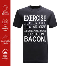 Exercise Eggs Are Sides For Bacon