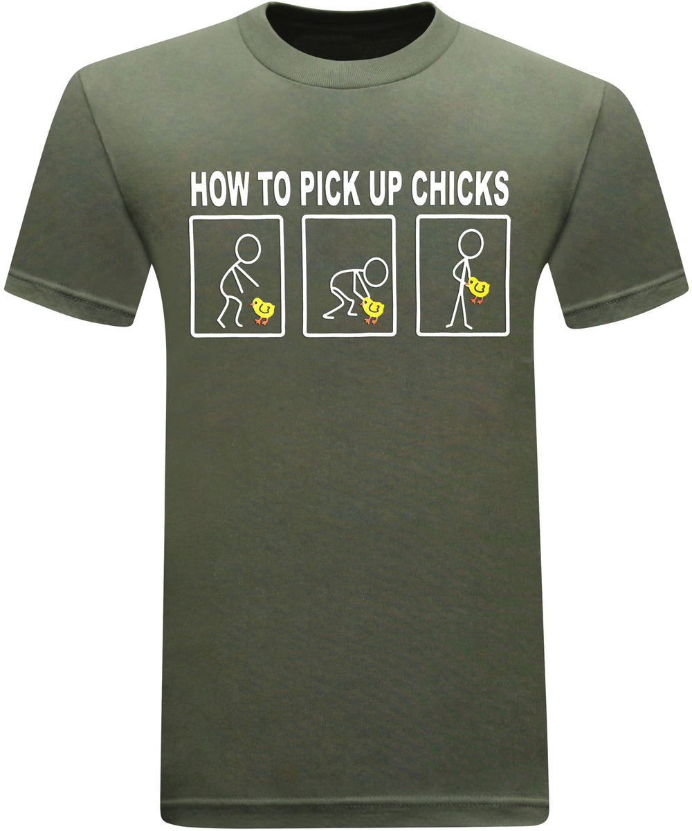 How To Pick Up Chicks - Army Green