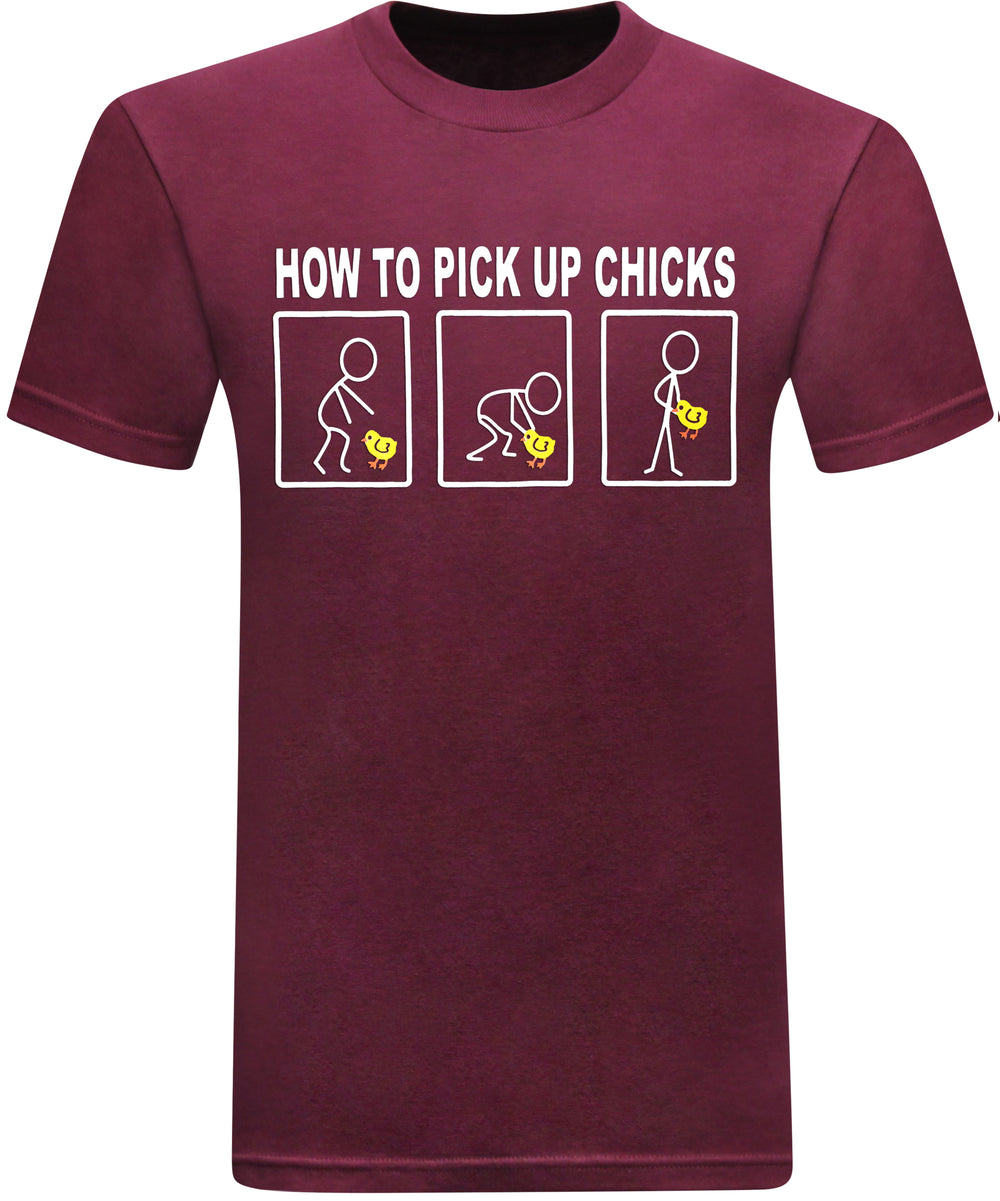 How To Pick Up Chicks - Burgundy
