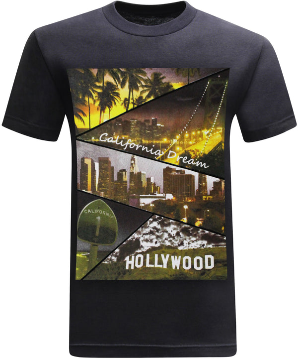 Louis Vicaci Summer T Shirt For Men-Dark Slate Green-BR617 - BrandsEgo