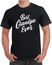 Best Grandpa Ever - White Print