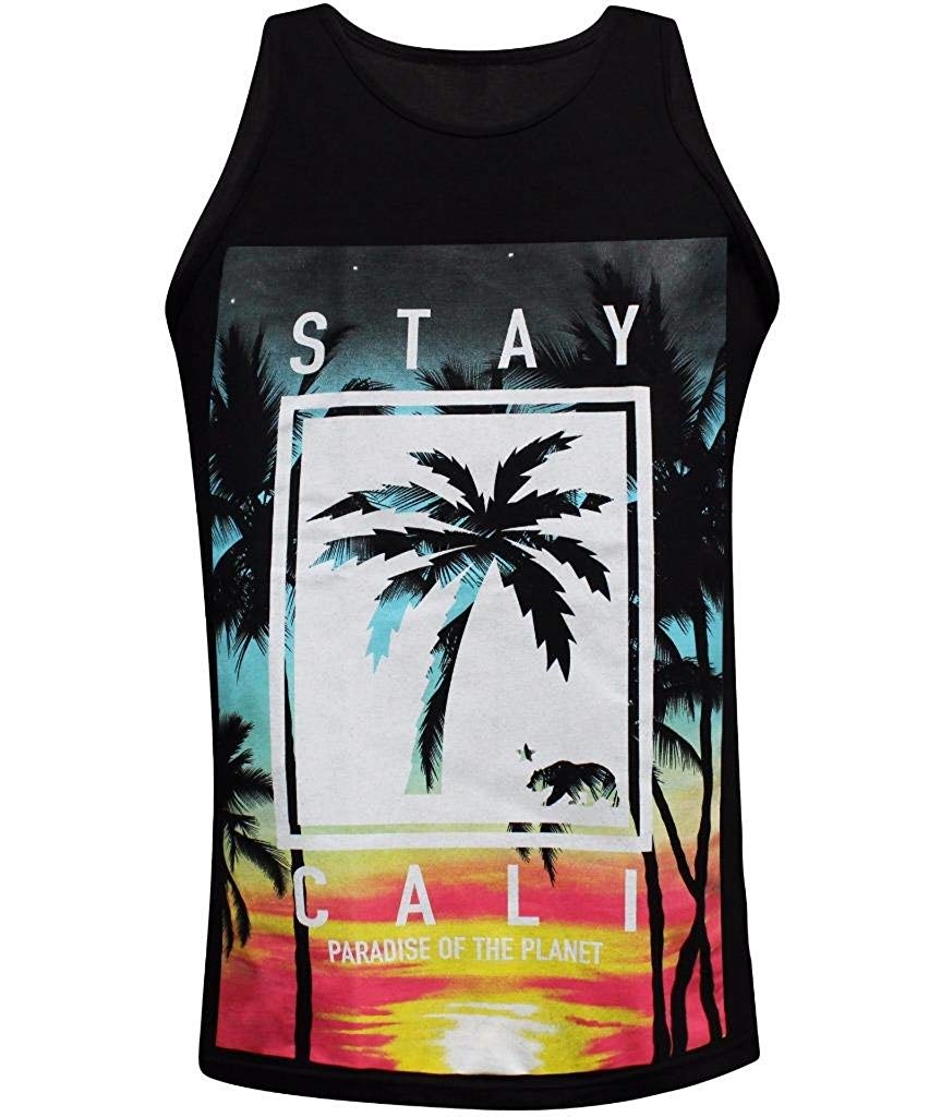 Stay Cali Tank - Black