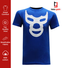 Blue Demon Mask Mexican Luchador Latino