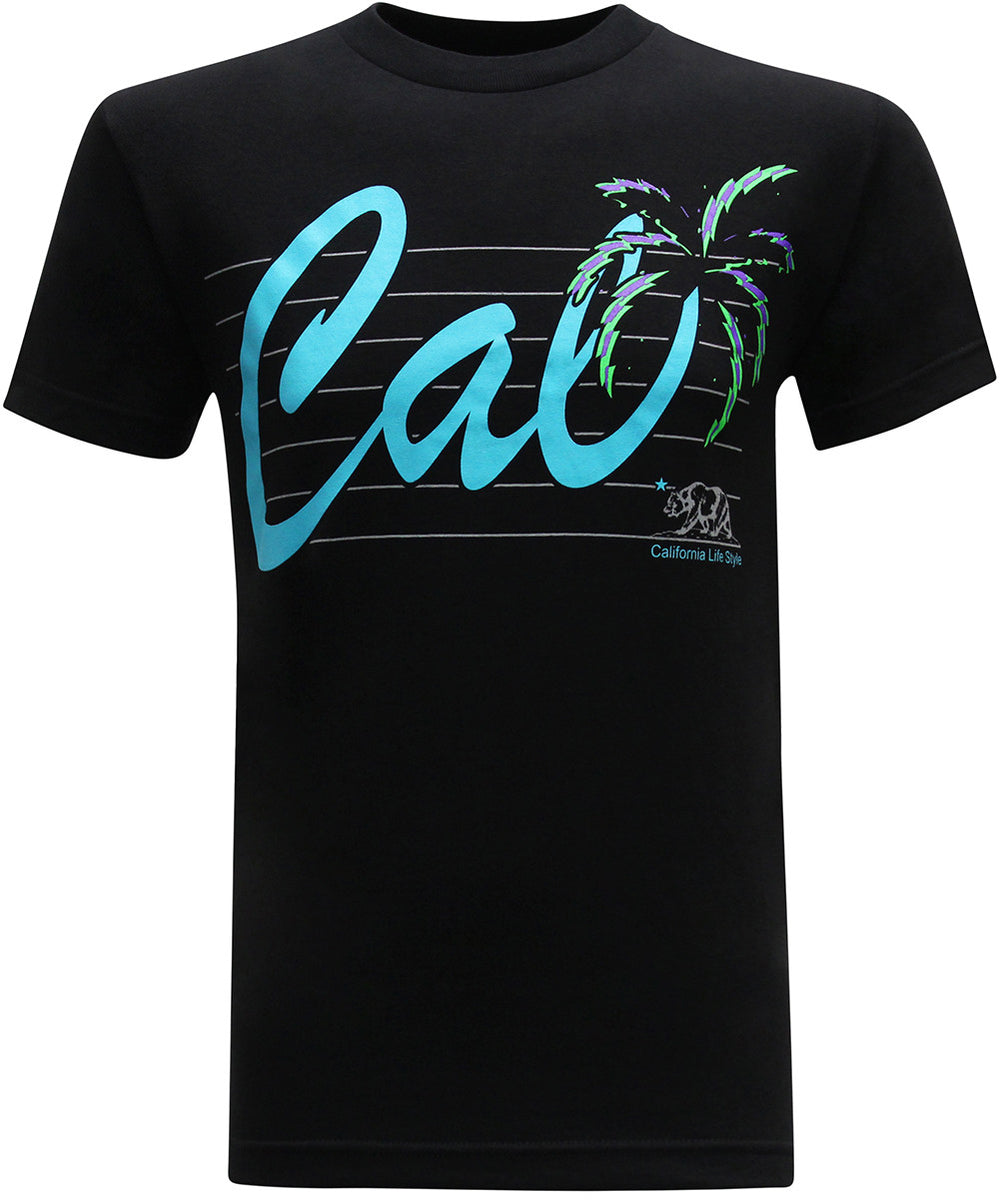 California Republic Cali Neon Men's T-Shirt - tees geek