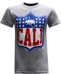 California Republic Cali Shield Men's T-Shirt - tees geek