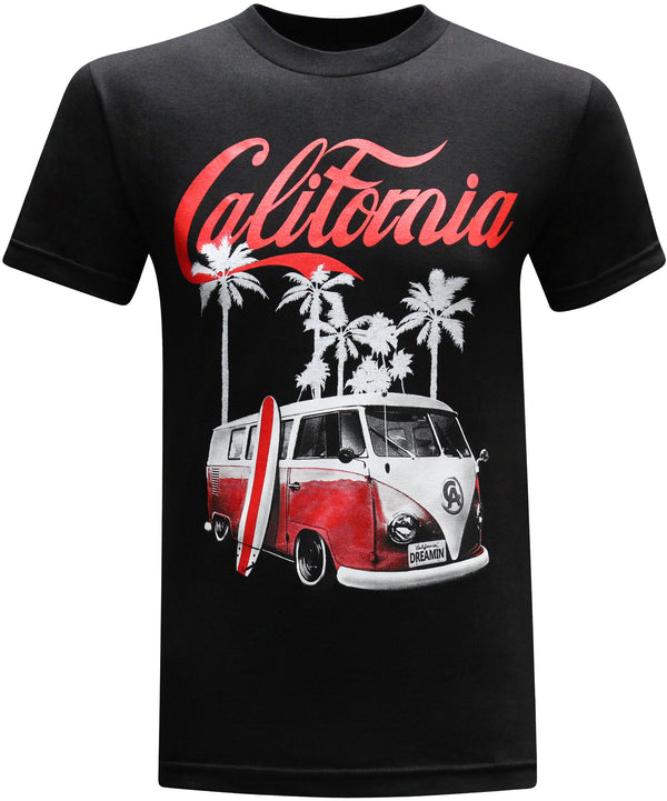California Republic Surf's Up Men's T-Shirt - tees geek