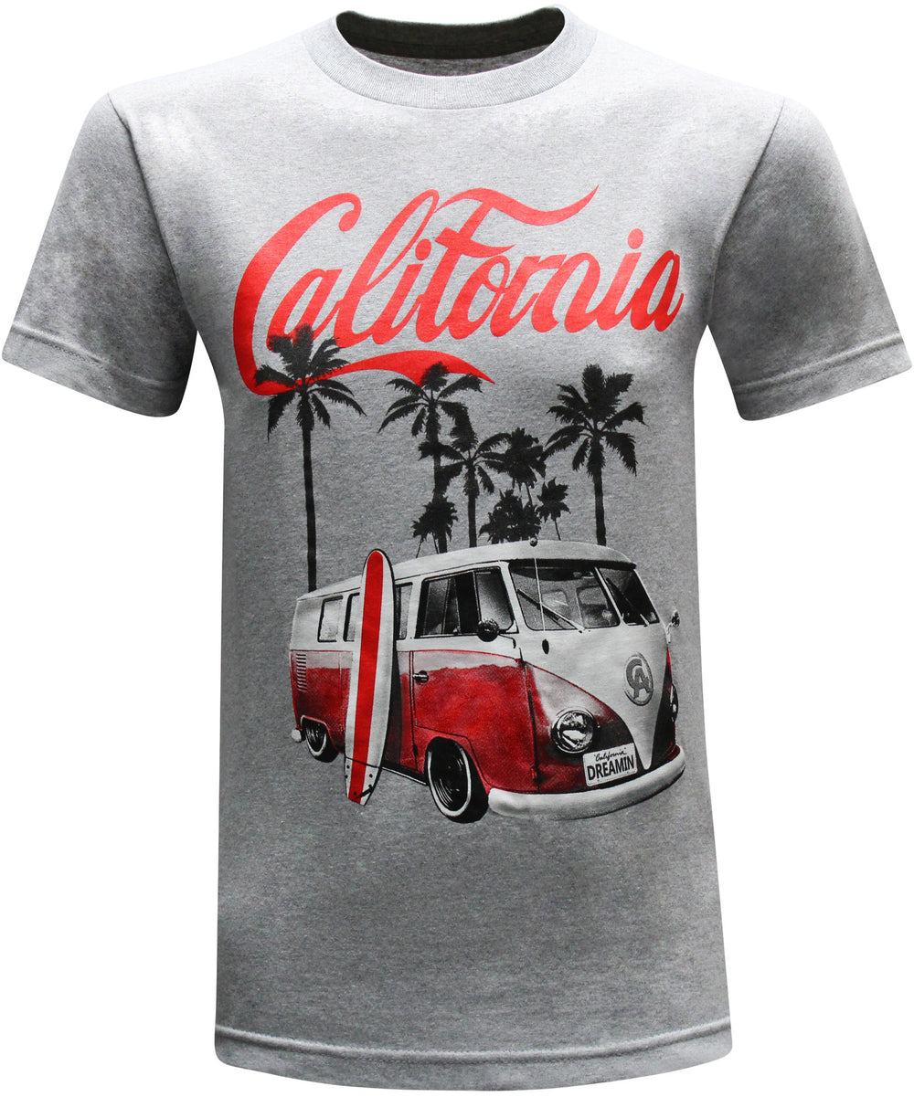 California Republic Surf's Up Men's T-Shirt - tees geek