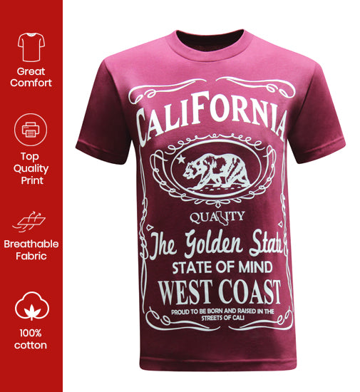California Republic West Coast - Burgundy