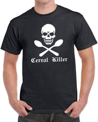 Cereal Killer Men's Funny T-Shirt - tees geek