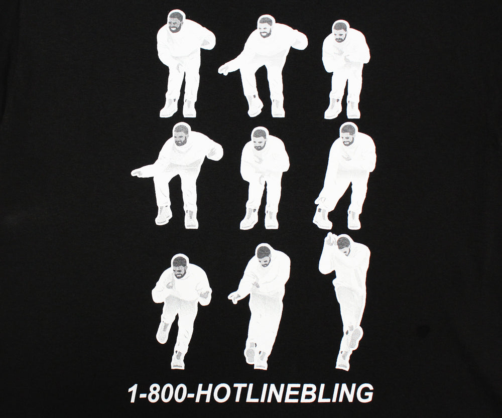 1-800 Hotline Bling Dancing Drake Men's Funny T-Shirt - tees geek