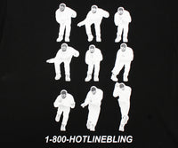 1-800 Hotline Bling Dancing Drake Men's Funny T-Shirt - tees geek