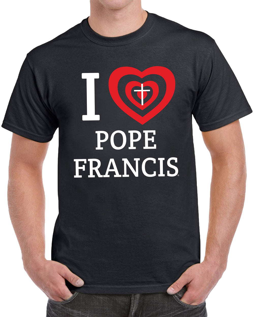 I Love Pope Francis Heart