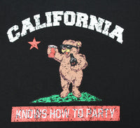 California Republic Knows How To Party Men's T-Shirt - tees geek