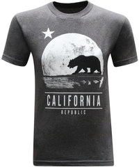 California Republic Moonwalk Men's T-Shirt - tees geek
