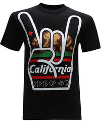 California Republic State of Mind Men's T-Shirt - tees geek