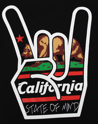 California Republic State of Mind Men's T-Shirt - tees geek